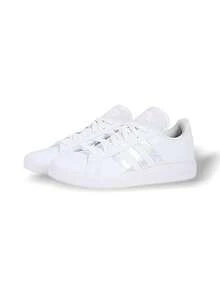 Adidas Giày thể thao nữ thấm hút mồ hôi thoáng khí chống nắng chống gió giữ ấm đa năng logo chắc chắn đàn hồi tốt dễ giặt nhanh khô thể thao ngoài trời chạy bộ hàng ngày đi học nữ màu trắng hồng IG6374 - trắng - Xem 2