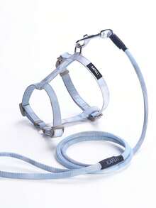 可调节渐变色宠物猫牵引绳套装，小型犬胸背带 - 彩色 - 查看 15