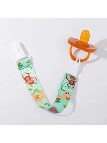 1/2/3 Piece Baby Pacifier Clip Set - Pacifier Clips For Boys And Girls, Suitable For Most Pacifiers, Thanksgiving Gift - 彩色 - 查看 6