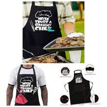BBQ Apron Funny Aprons Men Chef Barbecue Grill Kitchen - inicial - Ver 1
