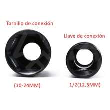 Juego De Herramientas De Enchufe De Impacto De 1/2 Pulgada - Rojo - Ver 8