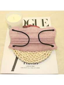 10pcs/20pcs Large Butterfly Shaped Masks, Women's High-Value Wavy Cloud V-Shaped Face Enhancing Small Masks