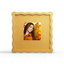 1pc Rainbow Series Colored Cardstock Wave Photo Frame, Decorate Living Room, Can Be Used As A Birthday Gift, Wedding Gift, Rama Table Decor, Housewarming Gift, Dorm Essentials, B&B Decor (No Photo Paper) - Multicolor - View 22