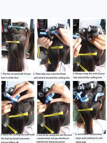 Universal Perm Curling Iron (10 Pack) Curling Iron Sponge Curling Iron EVA Curling Iron