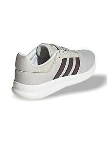 Adidas Lite Racer 4.0 Sneakers Unisex Classic Comfort Flexible Sole Everyday Walking Light Gray/Dark Gray JR8542 - Light Gray/Dark Gray - View 4