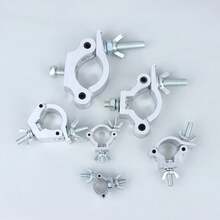 Abrazadera de Truss para Luces de Escenario, Aleación de Aluminio, Ganchos para Luces DJ, Accesorios para LED PAR, Cabeza Móvil, Haz, Spot - D - Ver 2