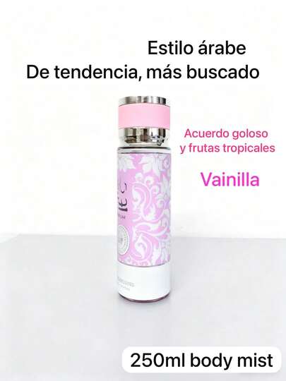 body mist  ESTILO arabes 250ml YAAR lat tafa Perfume oriental para hombres y mujeres  cuidado de aromaterapia de lujo para el cuerpo,FACIL PARA LLEVAR