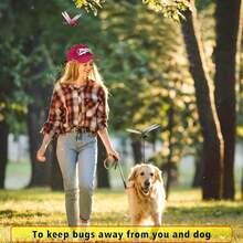 Dragonfly Garden Décor Stakes, Dragonfly Clip On Hat, 3D Fake Dragonflies Deer Or Horse Fly Nature Enemy To Scare Garden Fly Indoor Outdoor (5Pcs(1unit/Color)) - 5pcs 1unit or Color - 查看 5