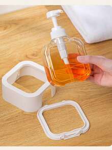 300毫升/500毫升泡沫皂液器，塑料可填充泡沫洗手液泵瓶，适用于浴室和厨房（黑色） - 彩色 - 查看 7