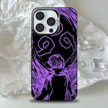 Funda de teléfono Rapper J-Juice W-Wrld para 17,16,15,14,13,12,11,Pro,Max,Plus, anti-caída, negro mate, parachoques duro - Z5 - Ver 5