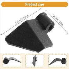 Bread Baking Machine Paddles Kneading Hooks, Stainless Steel Kneading Blade For Bread Baking Machines - Black - View 8