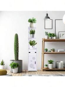 Senmeo 1 PC Large-Capacity Bathroom Storage Box, Toilet Paper Storage Box, Waterproof & Dustproof Commercial Bathroom Storage Box, Easy To Install, Suitable For Kitchen/Bedroom/Living Room/Dining Room And Commercial Places - White - View 7
