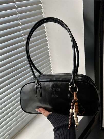 Modische Kontrastfarben Handtasche, vielseitig für den Arbeitsweg