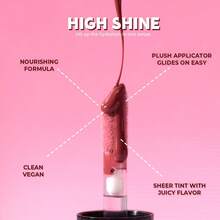 beauty glazed 唇油唇彩套装，有色唇彩油，丰盈保湿滋养双唇，持久清新柔滑唇部护理 - #103 - 查看 5