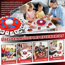 Basta Juego De Mesa, Juego De Palabras De Ritmo Rápido En Español, Tablero De Palabras Divertido,36 Tarjetas Doble Cara, Fiesta De Navidad Y Aprendizaje Para Todas Las Edades, Regalos De Navidad - Rojo - Ver 8