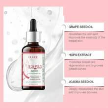 Breast Enlargement Essential Oil Enhancement Bust Growth Lifting Firming Massage Increase Elasticity Big Chest Care - 1 CÁI - Xem 5