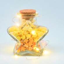 540张渐变色星形折纸条，星形折叠专用纸，幸运星五角星手工DIY，浪漫惊喜，可爱折叠星形纸条 - 彩色 - 查看 11