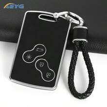 For Renault Megane 2 3 Clio Scenic Duster Kaptur Captur Logan Laguna Zoe Koleos Danilo Nema Fluence TPU Car Key Case Cover Shell - Renault F Model - View 1