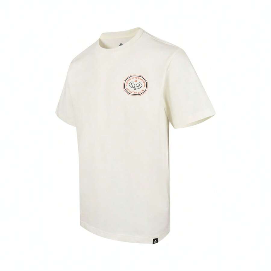 Adidas Camiseta de manga curta M CLUB SCENIC T, modelo TJN2512 para homens. - Bege - Ver 1