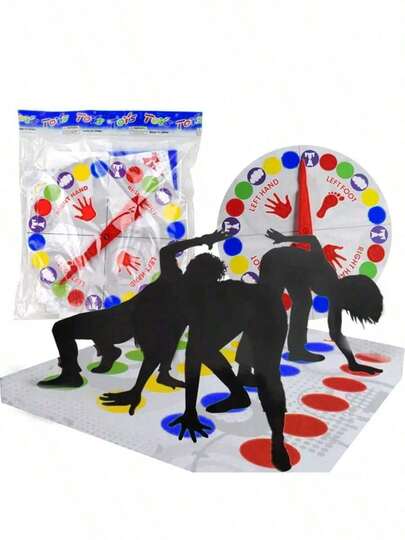 2025新款 - 户外游戏扭扭乐室内外皆宜，扭扭乐互动运动，适合家庭和朋友聚会，生日礼物 - 圣诞礼物 - 节日礼物 - 完美礼物 - 赠品