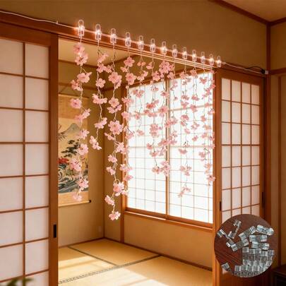 1 Pack Of 20/5 Packs Of 100, Light String Hook Organizer, Invisible Organizer,Universal Light String Hook And Wire Manager,Can Wrap Various Light Strings Such As Christmas Snowflake Lights, Green Leaf Vine Lights,On The Organizer.The Light Rope Hook And Wire Manager Can Organize Various Wires And Light Ropes To Make Them Orderly And Beautiful.