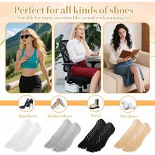 4 Pairs Ortho Toe, Bunion Toe Alignment Socks Toe Sock Women No Show Low Cut Five Finger Sock Women Men Full Toe Yoga Sock - 最初的 - 查看 4