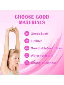 3Pcs Tattoo Cover Up Patchs, Waterproof Ultra Thin Scar Patch, Tattoo Cover Up Invisible Sweatproof Concealer Sticker, Breathable, Scar, Birthmarks, Dark Spots - Yellow - View 2