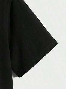 Camiseta gráfica Manfinity Dauomo con estatua y figura de hombre - Negro - Ver 4