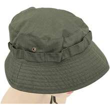 Yosoo OD Sombrero de Pescador Verde, Protección Solar de ala Ancha, Transpirable, Impermeable, para Uso en Exteriores(default) - Multicolor - Ver 9