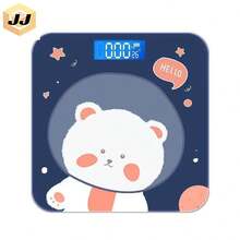 Básculas electrónicas humanas de alta precisión de dibujos animados(envío aleatorio de patrones) - Multicolor - Ver 3