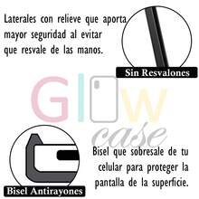 Funda Case Para Celular Diseño de "Mineros Zacatecas" Marea Granate Futbol Soccer Deportes MX Aesthetic Laterales Negro - Negro - Ver 5