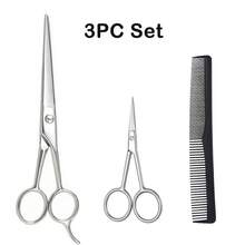 OPY High Quality Stainless Steel Scissors | Professional Haircutting Shears | Multi-Purpose Scissors | Suitable For Salon, Women, Men, Pets - Multicolor - View 11