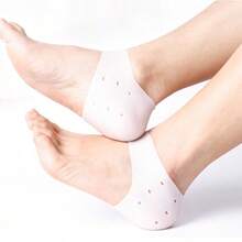 قطعتان من أكمام الكعب الجيلاتينية، دعامة الكاحل القابلة للتنفس، وسادات واقية للكعب مناسبة للجنسين - جوارب كعب مقاومة للماء - متعدد الألوان - مشاهدة 7