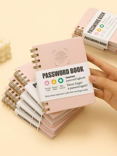 Trees 1 Of 120 Pages Simple Password Book, A6 Minimalist Advanced Address Password Manager With Website Password Quick Access Username And Password Storage Perfect For Home Office Internet Computer Logins,School Office Supplies Gifts For Women