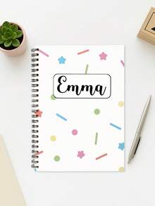 Customize Personalized Kids Notebook,Custom Name, Back To School Gift,12 Styles,Personalized Birthday Party Souvenir, Back To School Season - Multicolor - View 15