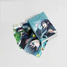 Nuevo conjunto de 150 cartas transparentes de Tanjiro, colección de anime 2D - Cartas de Tokito Muichiro - Ver 2