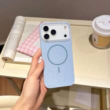 Luxury Bling Glitter Magnetic Wireless Charge Phone Case Compatible With IPhone 17ProMax 17Pro 17Air 17 16 15 14 13 12 Pro Max 11 Cute Jelly Shockproof IMD Cover - Pink - View 9