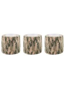 3Rolls Elastic Bandage Tape With Camo Patterns, Self-Adhesive Stretchable Sports And Pet Wrap, Durable Non-Woven Fabric For Gym - Multicolor - View 8