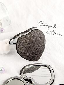 1pc Heart-Shaped PU Leather Double-Sided Makeup Mirror, Compact & Portable, Macaron Colors, High-Definition Dual-Sided Mirror, Handheld Use, Suitable For Pocket, Bag, Wallet, Backpack, Festivals, Parties, Birthdays, Anniversaries, Weddings, Campus, Great Gift For Men & Women,Cheap,Stocking Stuffers,Makeup,Makeup Tools,Cheap Stuff,Gifts,Gifts For Women,Christmas Gifts,Giveaways,Travel,Cheap Stuff,Travel Essential - Multicolor - View 7