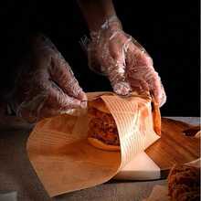 Top One-50pcs Of Cooked Food Wax Paper Suitable For Food Baskets And Plate Liners, 18 *18cm Old Newspaper Style Printing, Oil Resistant Cooked Food Paper Packaging, BreadHamburgers, French Fries, Sandwiches (Brown) - 50個棕色 - 查看 10