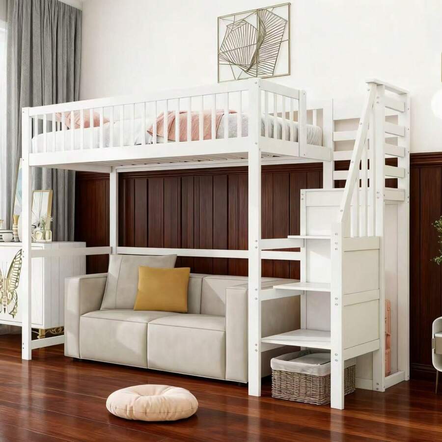 Kids Bed Frames, Headboards & Footboards - White - View 1