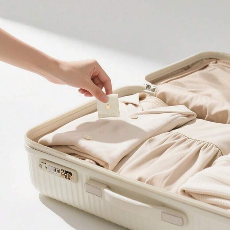 1pc Foldable Mini Jewelry Box, Portable Travel Jewelry Organizer With Separate Compartments For Rings, Pendants, Earrings, Necklaces, Ideal Gift For Women , Makeup Room Decor,Travel Essential - Multicolor - View 7