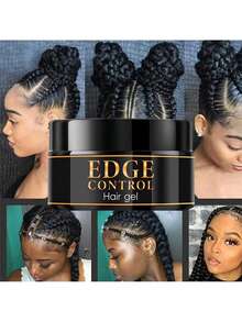This Strong Hold Styling Gel Effectively Fixes Braids And Curls, Smooths Frizz And Split Ends, And Contains Black Castor Oil And Coconut Oil To Control Flyaways. It Is Free Of Parabens, Sulfates, Mineral Oil, And Petroleum-Based Ingredients. - Black - View 3
