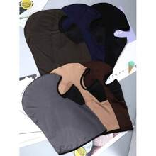 6 Pieces Balaclava Ski Full Face Cover Breathable Balaclava Face Motorcycle And Cycling - 中 + 黑色,海軍藍,深灰色,咖啡色,綠色 - 查看 7