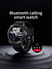 New 1.45" Smart Watch Men Blue Tooth Call IP68 Waterproof Sport Fitness Tracker NFC Wireless Charge Heart Rate Health Smartwatch - 彩色 - 查看 1