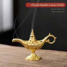 Quà tặng trang phục và phụ kiện đèn thần cổ điển, chậu cây trang trí kiểu Ả Rập cổ điển (vàng), biểu ngữ tìm kiếm họa tiết vàng sang trọng, đèn thần, đồ trang trí tiệc cung điện, đèn thần, đồ trang trí thủ công hình đèn thần - Nhiều màu - Xem 7