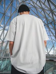 ón de ajuste holgado para hombres, top de verano súper suave y transpirable - Regalo ideal para el Día del Padre, Día de los Abuelos, Cumpleaños o Navidad para papá, abuelo, granducho, papá. - Blanco - Ver 3