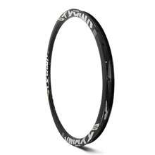 Kit Of 29" Vzan Vmaxx DH 36-Hole Rims Without Eyelets, Disc Brake, Black With Stickers. - 鉻合金 - 查看 2