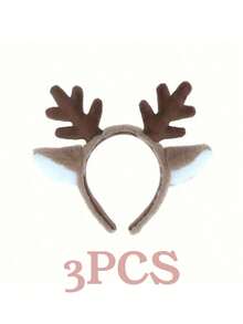 1 Pair Cute & Elegant Deer Antler And Reindeer Ear Headband, Christmas Snowflake Reindeer Headband, Adorable Deer Horn Headband, Best Choice For Christmas And Gifts,Fall,Hair,Hair Accessories,Hair Accessories For Women,Travel,Hair Accessories,Accessories Women,Hair Accessory,Hair Accessories Women,Hair Tools,Hair Stuff,Stuff,Beauty Accessories,Gifts,Travel,Gifts For Women,Hair Stuff,Stocking Stuffers For Women,Stocking Fillers Women,Stocking Stuffers For Adults,Stocking Fillers For Adult,Hair Stuff,Women's Accessories,Stocking Stuffer,Coming-Of-Age Hair Accessory,Christmas Hair Accessories,Gift Ideas For Women,Beauty Stocking Fillers,Christmas Gifts For Women Head Accessories