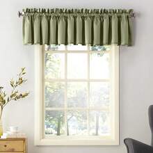 Barrow - Par de Cortinas con Bolsillo para Barra de bajo Consumo, Color Verde Salvia, 18 x 54 Pulgadas (Paquete de 2) - Negro - Ver 7